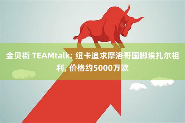 金贝街 TEAMtalk: 纽卡追求摩洛哥国脚埃扎尔祖利, 价格约5000万欧